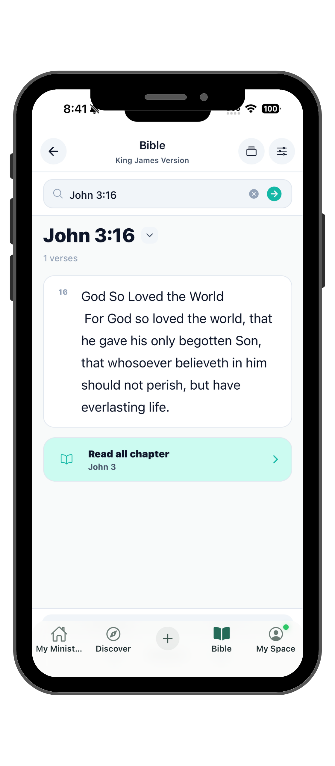 Bible reading